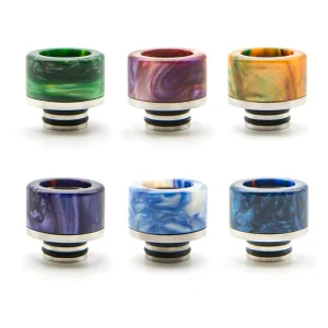 510 Epoxy Resin Wide Drip Tips – Random Color