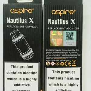 Aspire Nautilus X 1.5Ohm & 1.8Ohm Replacement Coils Head Pack of 5x