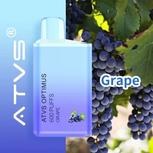 ATVS OPTIMUS Disposable Vape 600 Puffs – Grape
