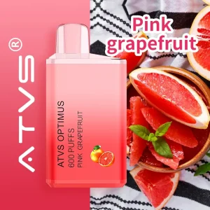 ATVS OPTIMUS Disposable Vape 600 Puffs – Pink Grapefruit