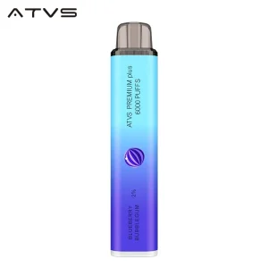 ATVS PREMIUM Plus Disposable 6000 Puffs – Blueberry Bubblegum