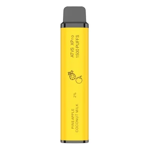 ATVS XPro Disposable Vape 1500 Puffs – Pineapple Coconut Milk