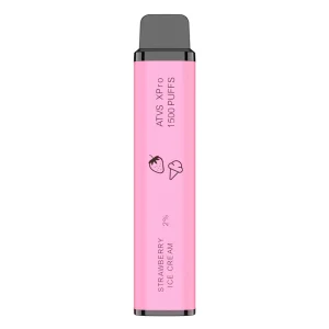 ATVS XPro Disposable Vape 1500 Puffs – Strawberry Ice Cream