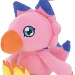 Bandai Namco Nui Pyomon Chibi Plush Figure 4.7-Inch Digimon Toy