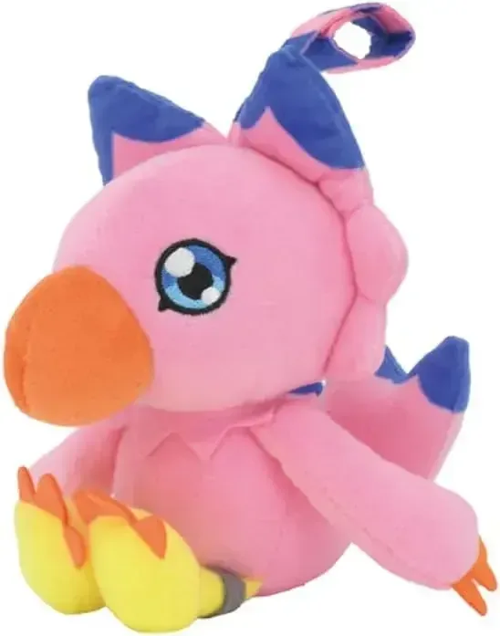 Bandai Namco Nui Pyomon Chibi Plush Figure 4.7-Inch Digimon Toy