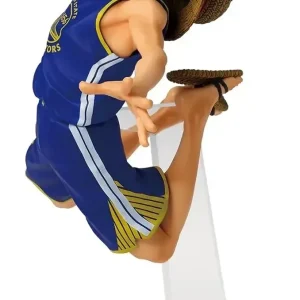 Bandai One Piece Luffy Warriors NBA PVC Figure 17 cm Display