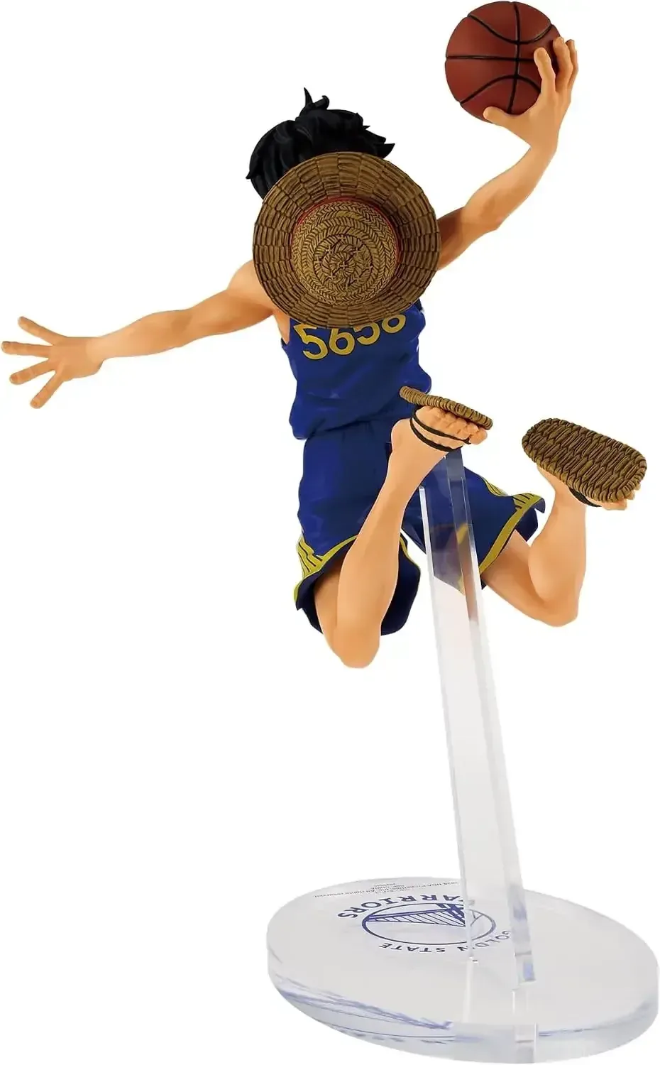 Bandai One Piece Luffy Warriors NBA PVC Figure 17 cm Display - Image 2