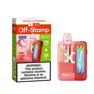 Bangin' Strawberry - Off-Stamp X-Cube Crystal 35k Disposable Kit