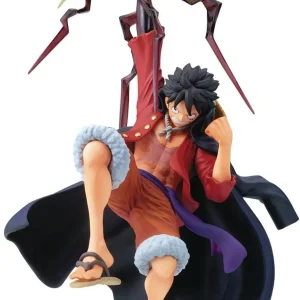 Banpresto Luffy Statue Punch Haki 15cm High-Quality Collectible Figure