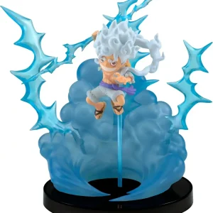 Banpresto One Piece Luffy Gear 5 Collectible Display Figure 2.8in