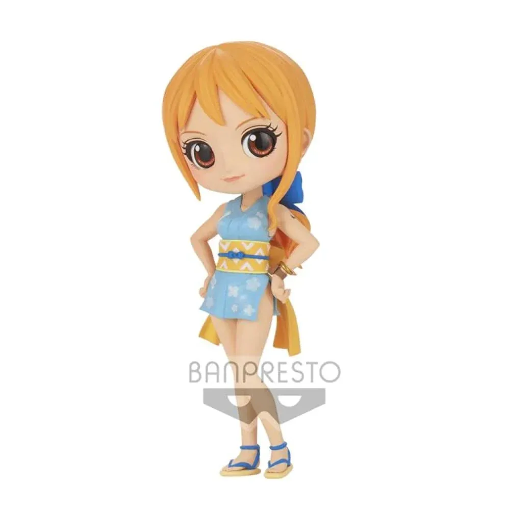 Banpresto One Piece Q Posket Nami Figure B Collectible Model Toy