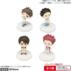 Bushiroad Haikyu Box Mascot Plush Aobajo Shiratorizawa 2-Inch
