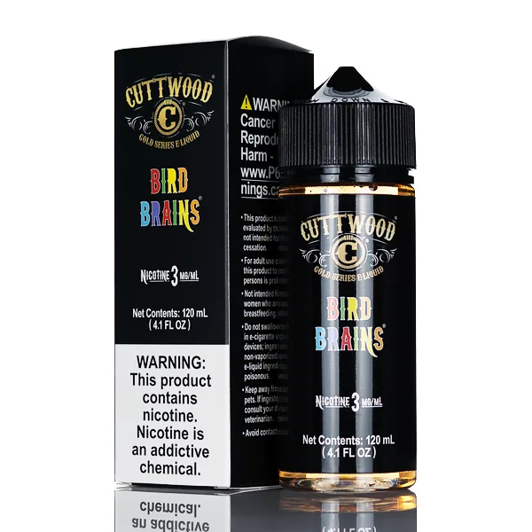 Cuttwood Classic E-Liquid – Bird Brains – 120ml