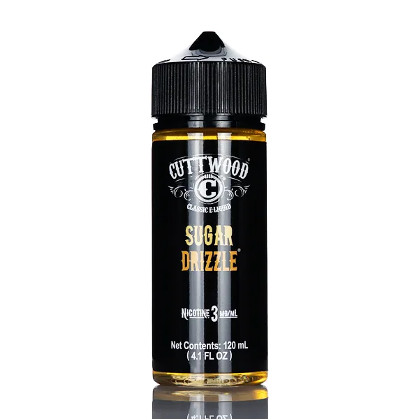 Cuttwood Classic E-Liquid – Sugar Drizzle – 120ml - Image 2