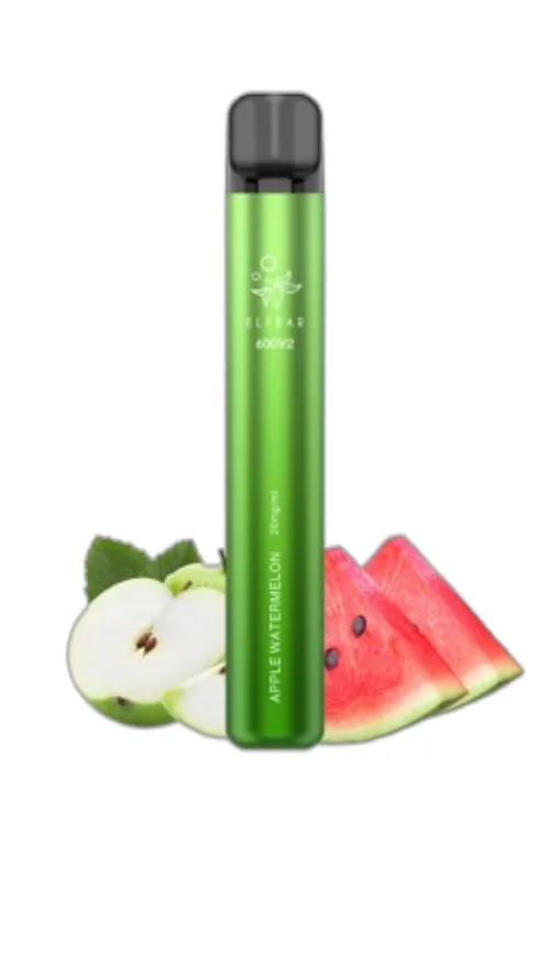 ELF BAR 600V2 Disposable 600 Puffs Apple Watermelon