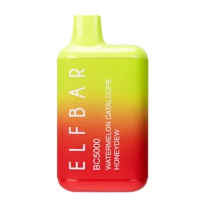 ELF BAR BC5000 Disposable 5000 Puffs Watermelon Cantaloupe Honeydew 13ml