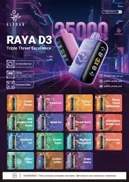 Elf Bar Raya D3 25000 Puffs Disposable Vape Wholesale