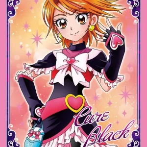 Ensky Cure Black Trading Card Sleeves Precure Max Heart 65 Set