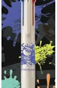 Ensky Splatoon Jetstream 3-Color Octopus Ballpoint Pen, 0.5 mm
