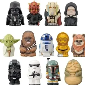 Ensky Star Wars Soft Vinyl Mascot Figure Set PVC Collectible