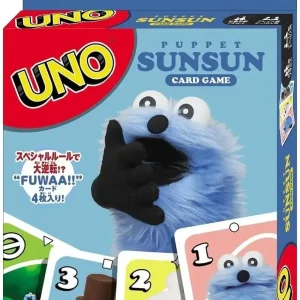 Ensky Uno Puppetson Collectible Puppet Figure Card Game Set