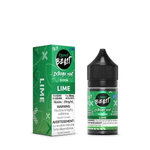 Flavour Beast Nic Salt - Extreme Mint Fuzion Lime (30mL) | Vape Cloud Canada