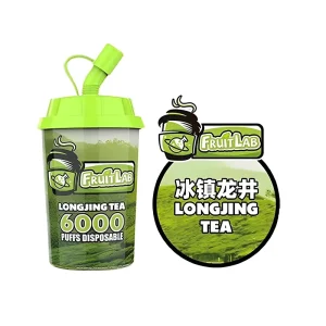Fruit Lab Disposable Vape 6000 Puffs 15ml – Longjing Tea