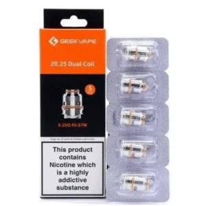Geekvape 0.25Ω Z Coils for Obelisk Tank – 5ct