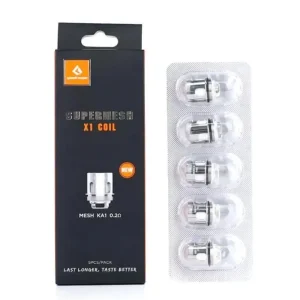 Geekvape Super Mesh X1 Coils – 5ct