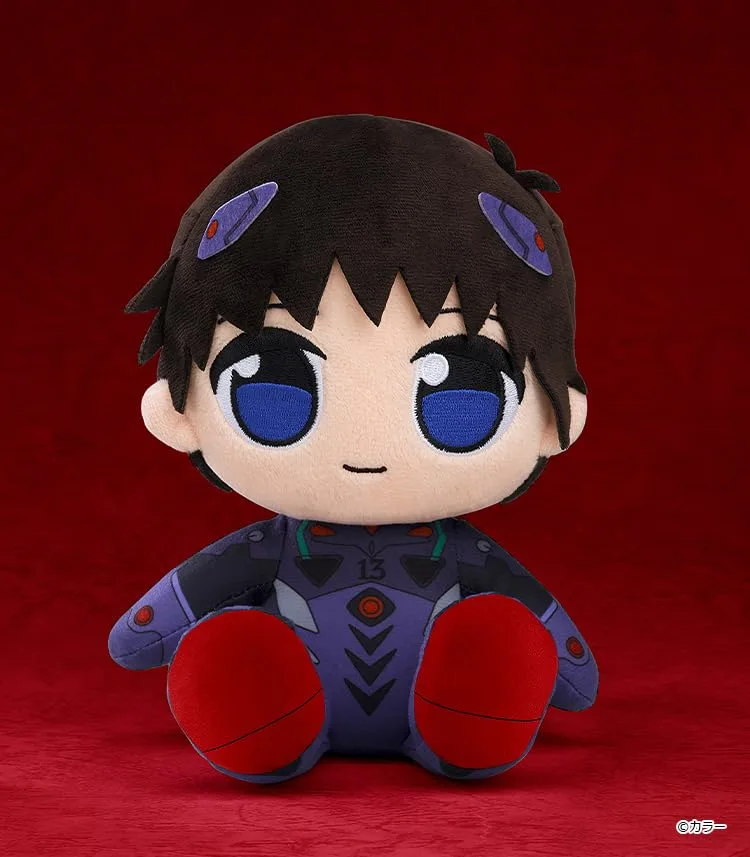 Good Smile Company Evangelion Ikari Shinji Black Plug Suit Plush Toy - Image 2