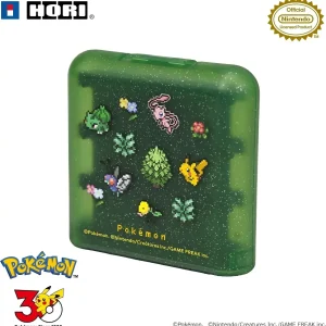 Hori Nintendo Switch 2 Pixel Game Card Case 24 Cards Green