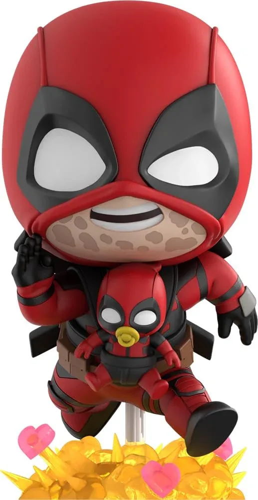 Hot Toys Cosby Marvel Deadpool Wolverine Figure with Babypool Non-Scale #053