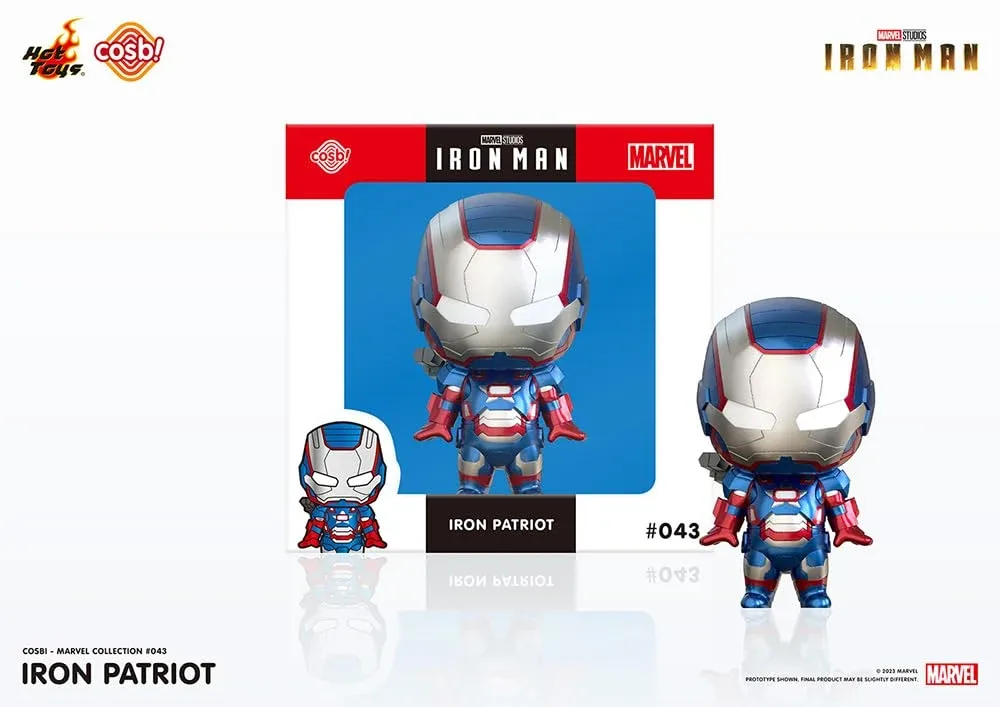 Hot Toys Cosby Marvel Iron Patriot 043 Non-Scale Figure Collectible - Image 2