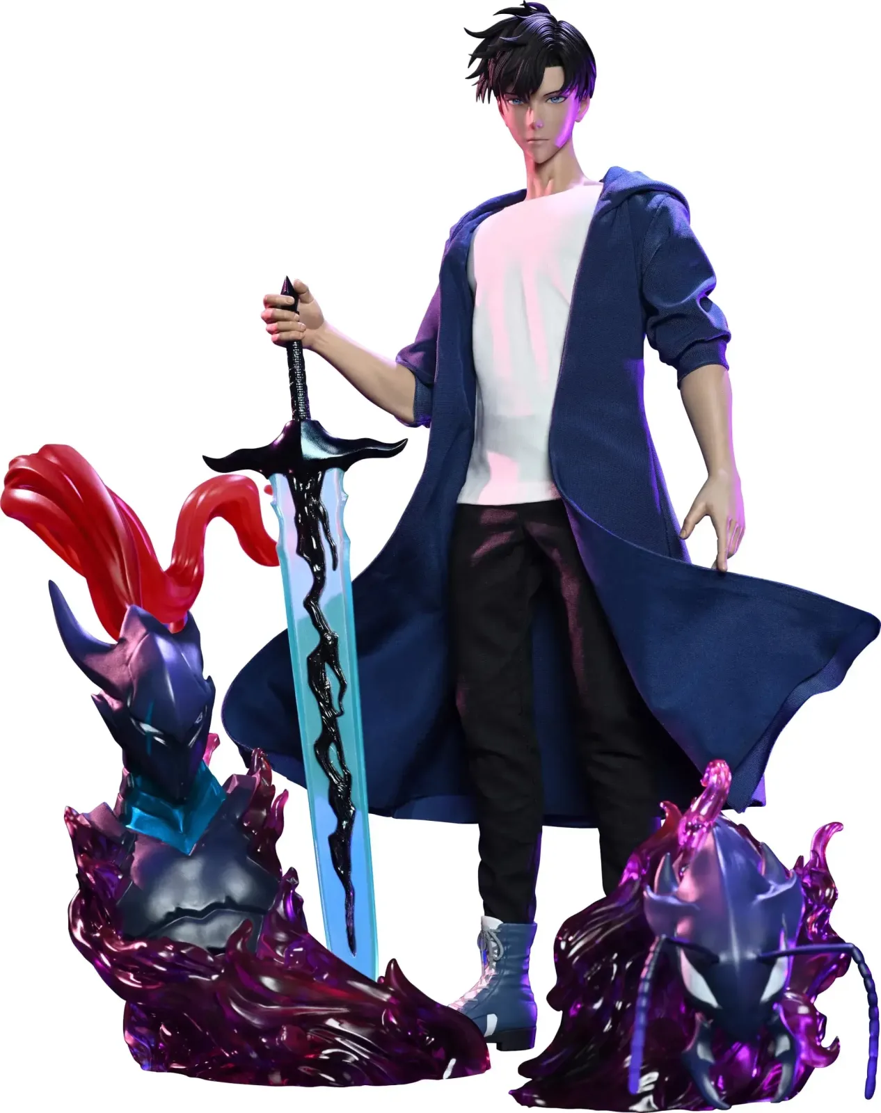 Hot Toys Solo Leveling Sung Jinwoo 1/6 Scale Figure for Collectors