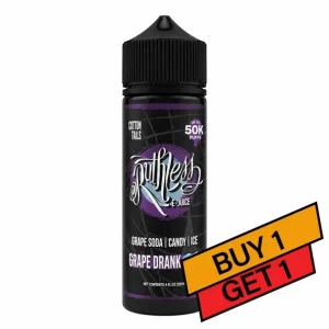 ICED Grape Drank - 6mg - Ruthless - 120mL Buy 1 Get 1