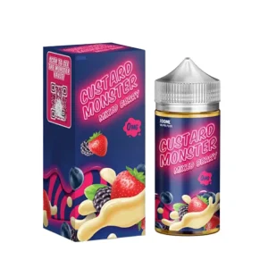 Jam Monster Custard Mixed Berry Vape e-Liquid 100mL