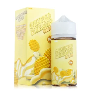 Jam Monster Custard Vanilla Vape e-Liquid 100mL