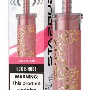 Juicy Peach Starbuzz E-Hose 50K