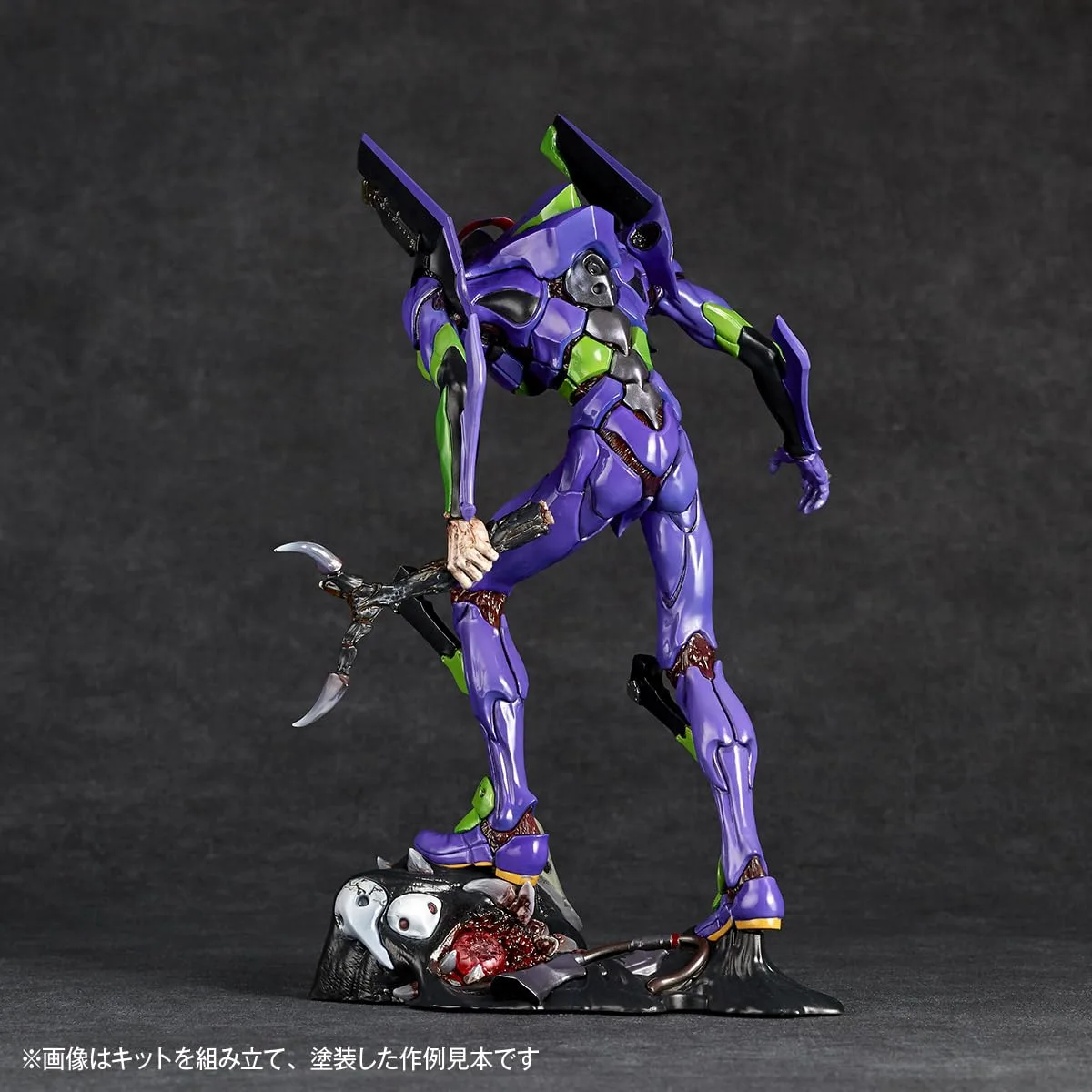 Kaiyodo Artpla Sculpture Works Evangelion Unit 01 Model Kit 230mm 2025 Resale - Image 2