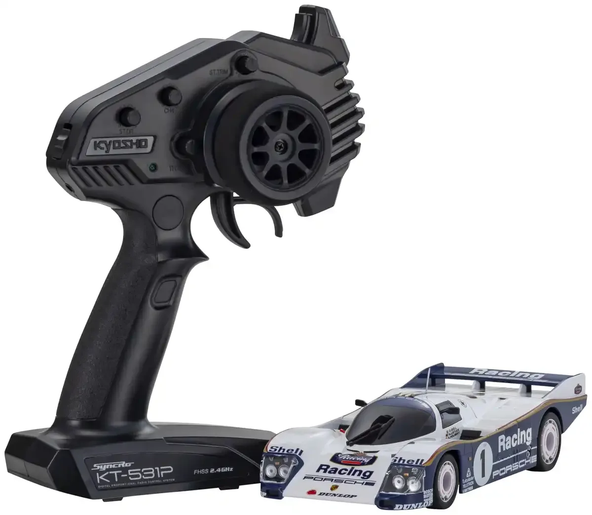 Kyosho Mini-Z RWD MR-04 Porsche 962 C Coupe No.1 RC Car 32363PR Readyset