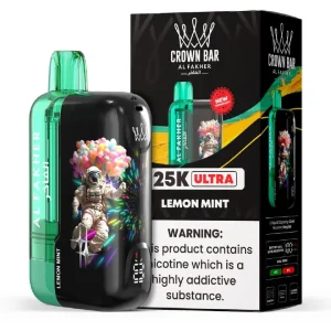Lemon Mint Al Fakher Crown Bar Ultra 25K