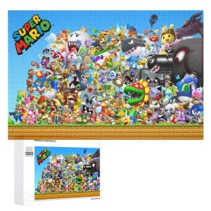 LLGX Super Mario 1000 Pieces Jigsaw Puzzles Educational Toys For Kids Made In Japan