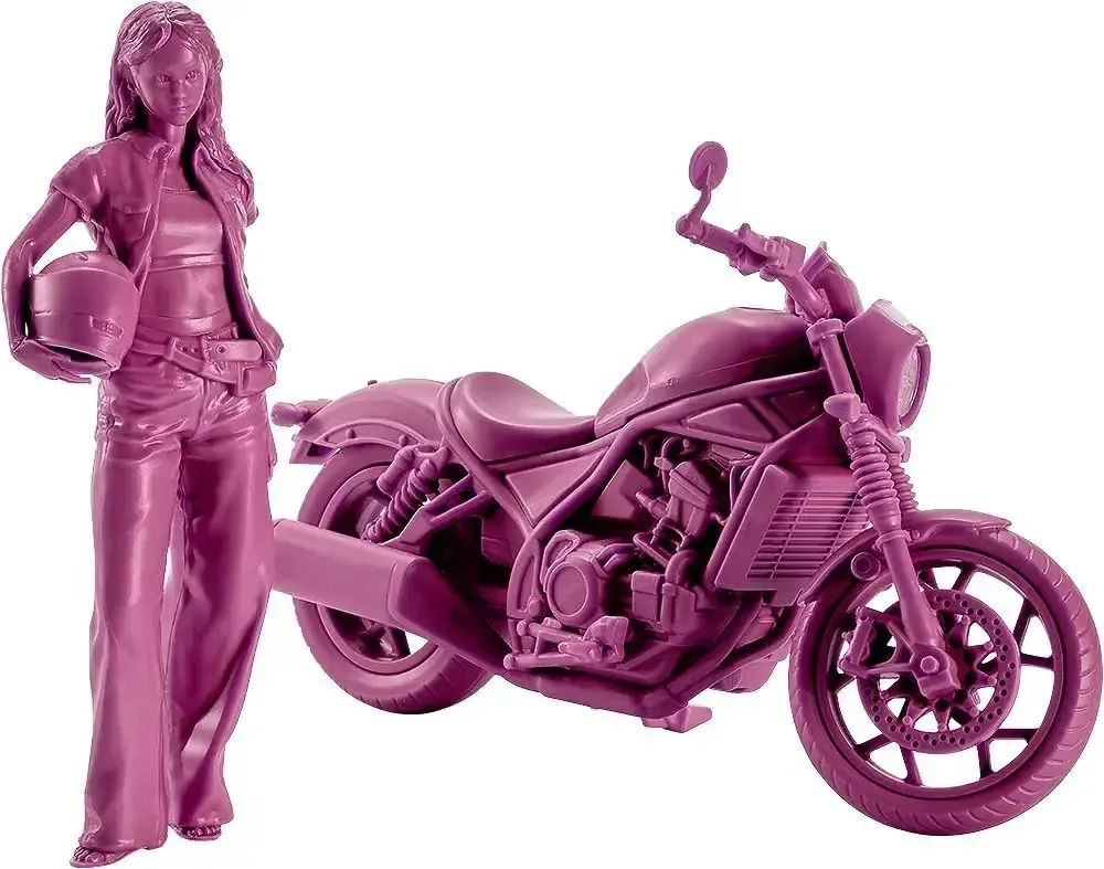 Max Factory PLAMAX Honda Rebel 1100 Wine Red Figure Kit