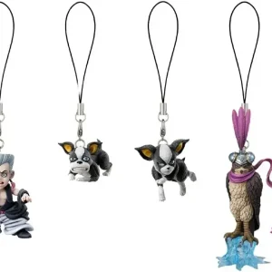 Medicos JoJo Stardust Crusaders Mascot Strap Figure Set, 6-Piece