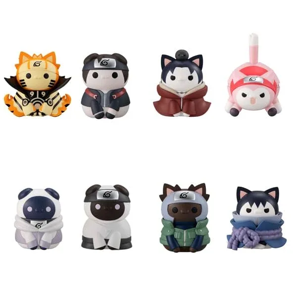 Megahouse Mega Cat Project Naruto Shippuden Fourth Shinobi War PVC Figure Box Resale