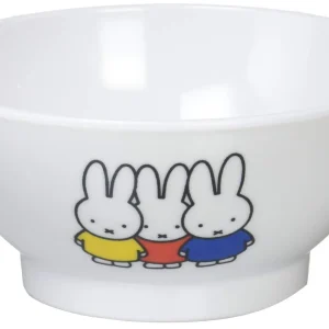 Miffy Space Joy Rice Bowl with Friends 7cm Body - Colorful Kids Dishware