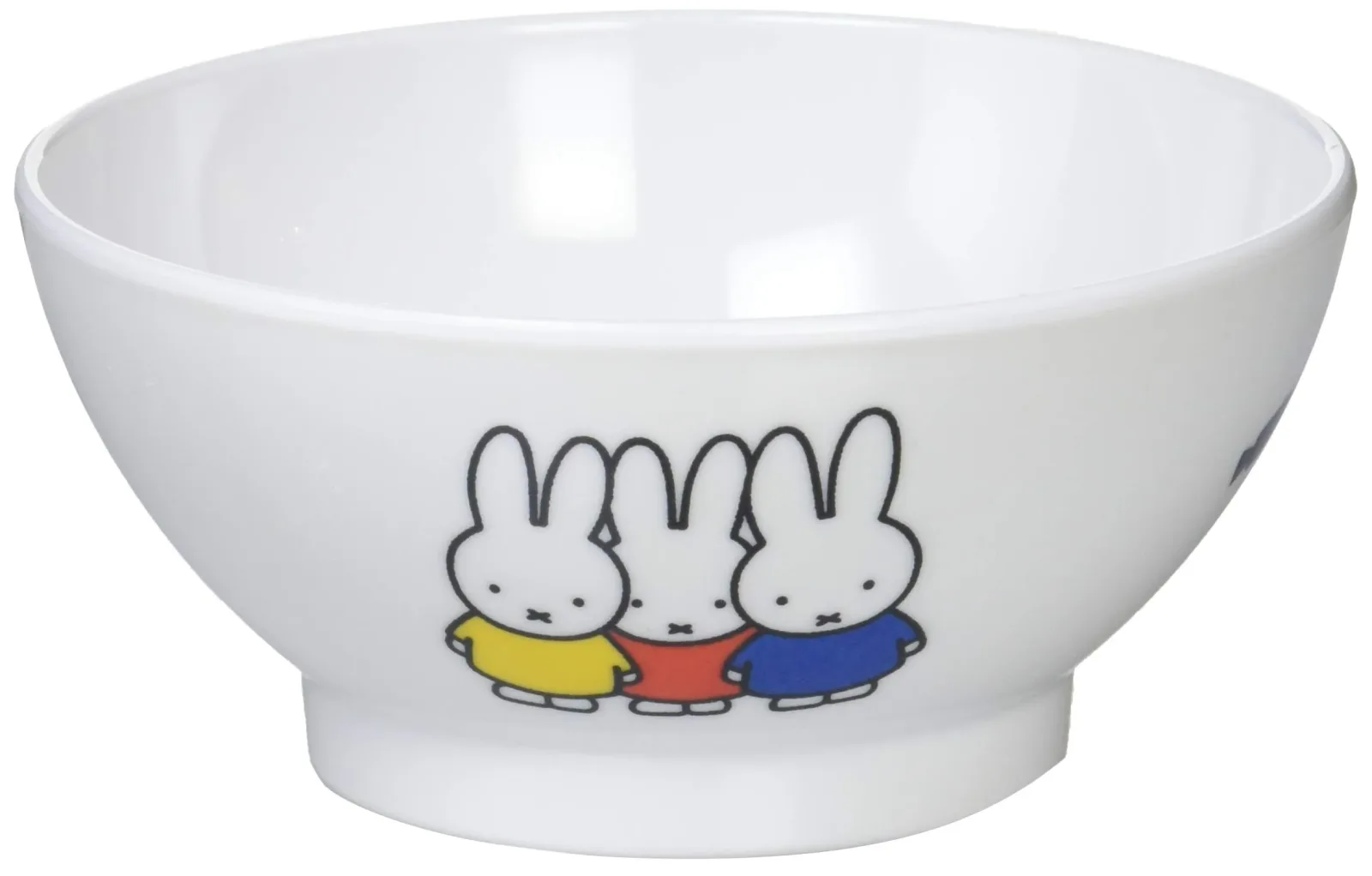 Miffy Space Joy Rice Bowl with Friends 7cm Body - Colorful Kids Dishware