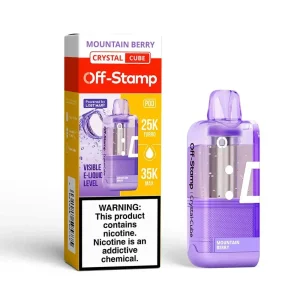 Mountain Berry - Off-Stamp Crystal Cube 35K Disposable Pod