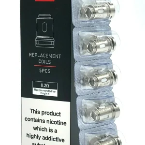 Oxva® Origin Unicoil Mesh Coils E-Cigarette Vape Atomizer 0.2Ω Pack of 5x
