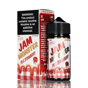 PB & Jam Monster – Strawberry – 100mL